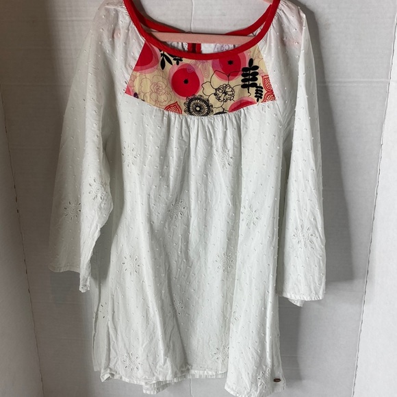 Matilda Jane Other - 435 Matilda Jane snow angel eyelet tunic top